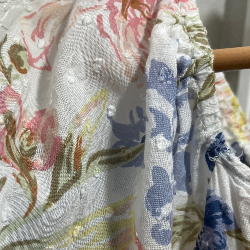 Billabong Multicolor Floral Long Sleeve Dress - Picture 4 of 8